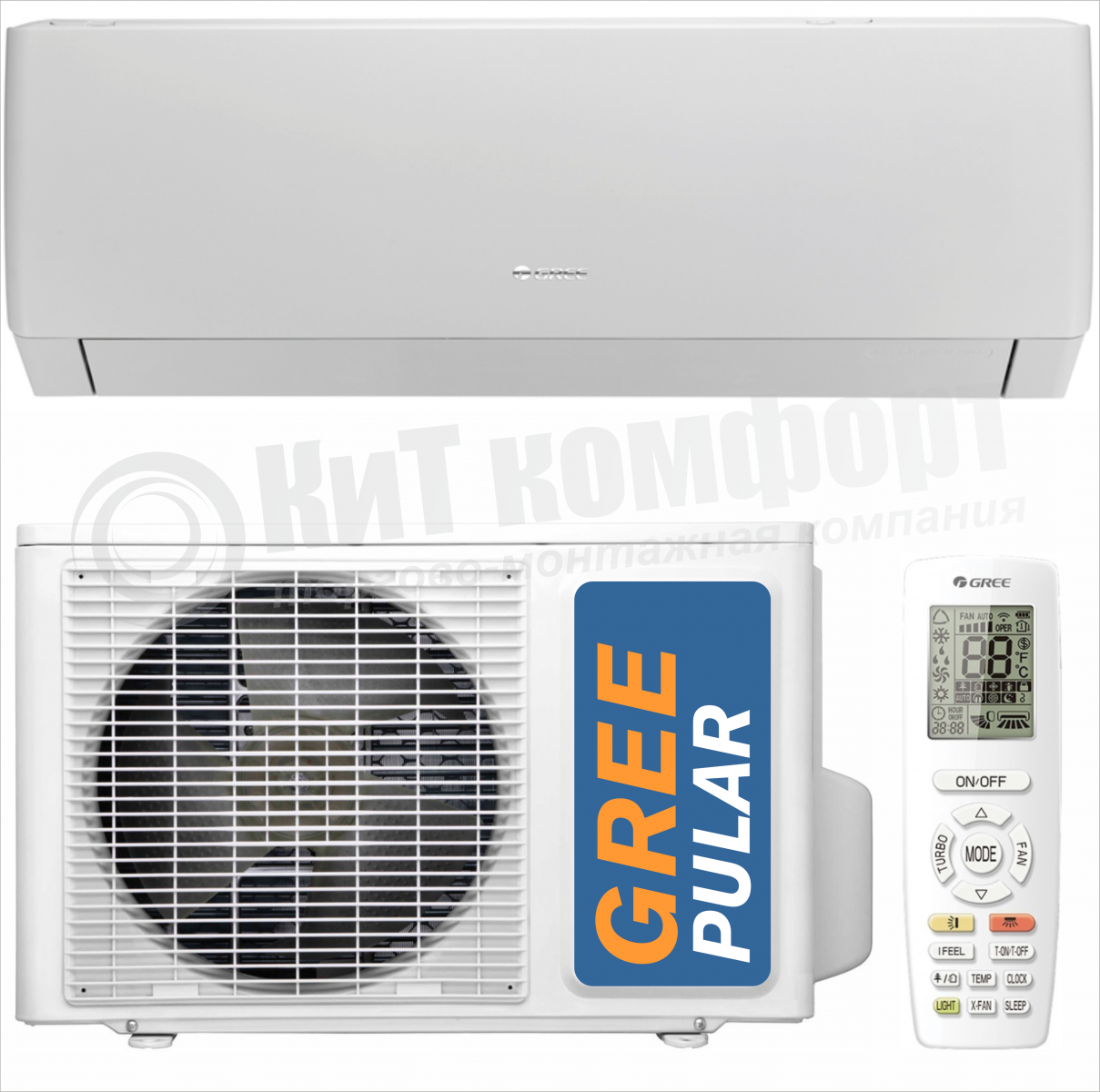 Cплит-система Gree Pular GWH07AGAXA-K3NNA1A